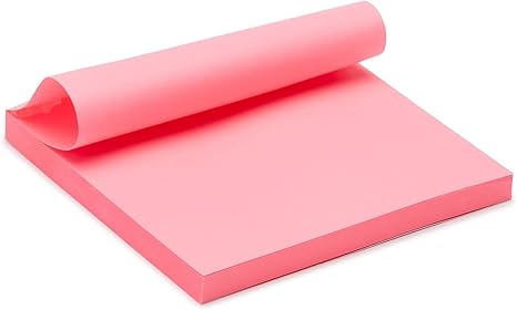 Sticky Notes, Office Supplies for Desk, 3-x-3-inch, 24-Pack, Assorted Colors