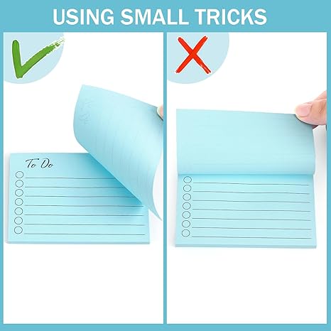 9 Pads to Do Lined Sticky Notes, 9 Bright Multi Colors Self-Stick Note Pads, 3x4 Inch with Line Adhesive Memo Sticky Notes Notepad, 50 Sheet/Pad